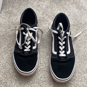 Black and White Old Skool Vans, youth
